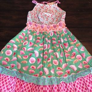 MJ watermelon dress size 8
